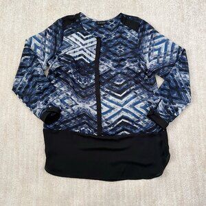 3 for $6 I.N. Studio Sheer Tunic Blouse Top L